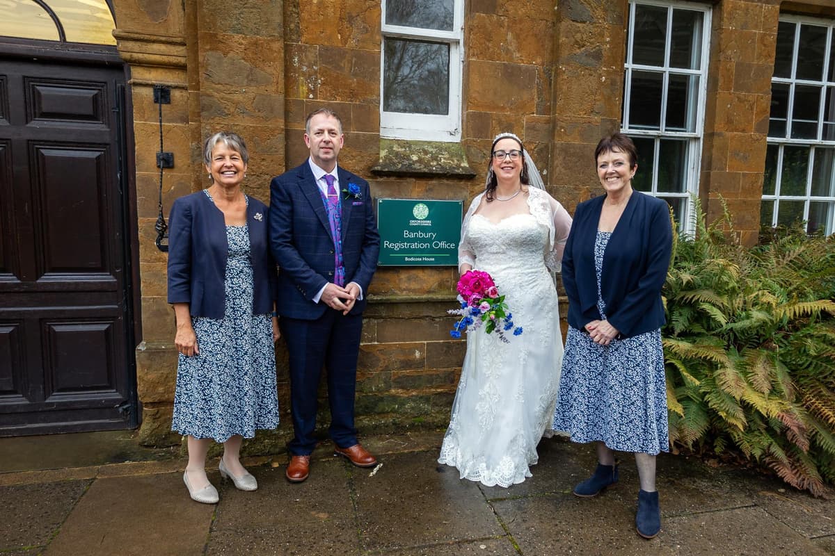 Lord Samuelson Banubry Final wedding takes place at Bodicote House before registry office ...