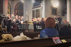The Banbury Choral Society in action performing Carmina Burana on Saturday.
