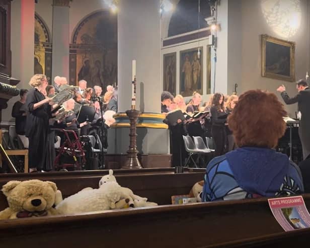 The Banbury Choral Society in action performing Carmina Burana on Saturday.