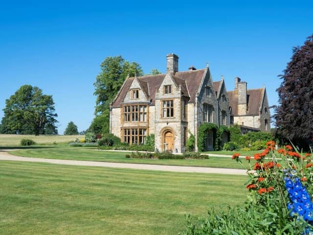 The impressive Grade II listed country house is set in stunning parkland with wonderful gardens and grounds.