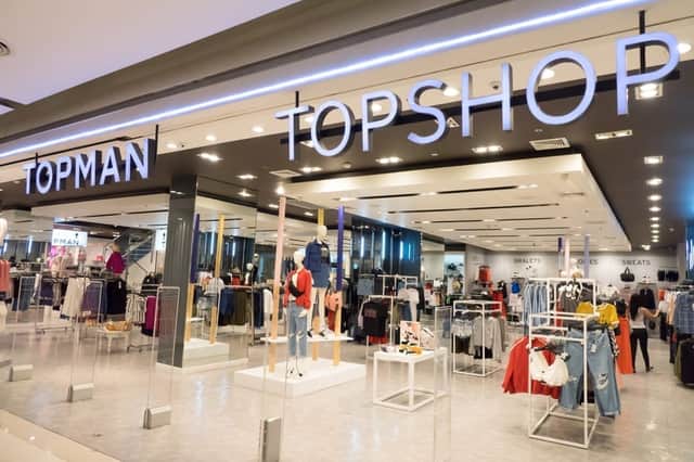 Arcadia Group are to close 23 stores across the UK as part of a rescue plan (Photo: Shutterstock)