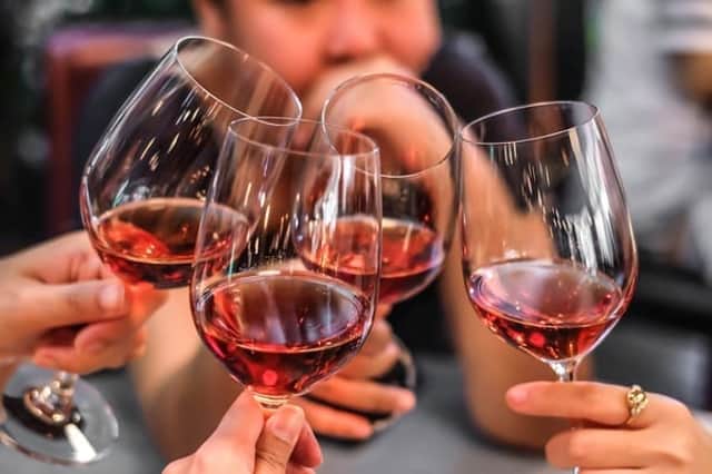 Drinking wine can help to fend off the germs that cause sore throats and dental plaque (Photo: Shutterstock)