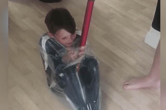 The 'bin bag vacuum challenge' is the newest craze sweeping the internet (Photo: Lucas Shilliday)
