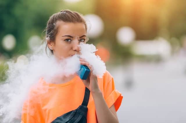 Should a vaping ban be put in place in the UK? (Photo: Shutterstock)