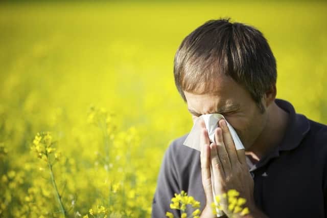 A 'pollen bomb' hit the UK yesterday (Tue 18 Jun) which could trigger allergies and difficult breathing conditions (Photo: Shutterstock)