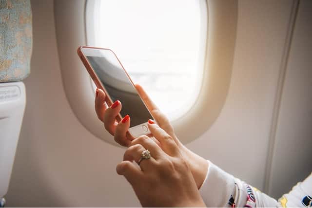 Failing to switch your phone to airplane mode during a flight could land you with a hefty bill (Photo: Shutterstock)