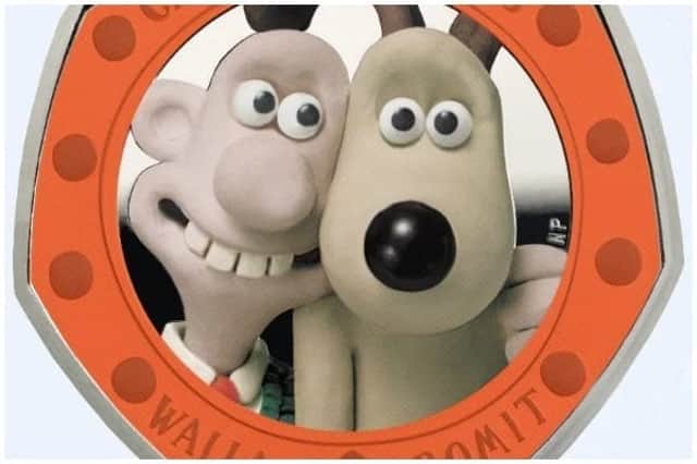 Coin collectors can celebrate, as a new Wallace & Gromit 50p coin has been released (Photo: Royal Mint)
