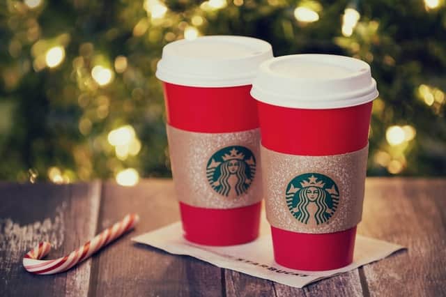 The original holiday trio of lattes will be available from 5 November (Photo: Shutterstock)
