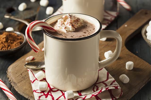 Festive warm drinks are popular among many during December, with a range of luxury hot beverages and festive flavours available from a variety of popular high street coffee chains (Photo: Shutterstock)