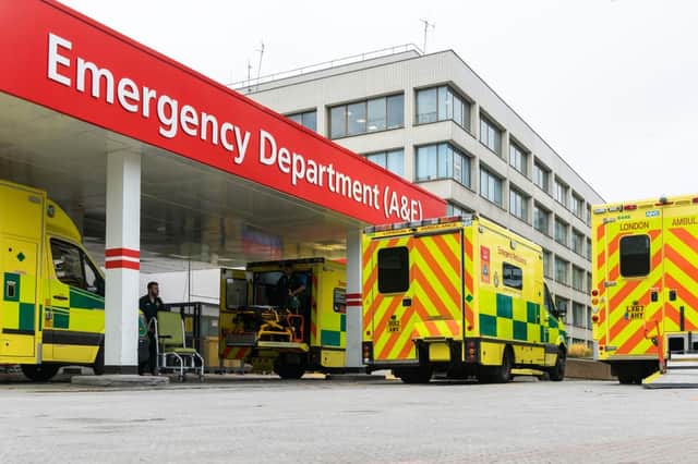 More than 2.1 million people attended A&E in England in January 2020 (Photo: Shutterstock)