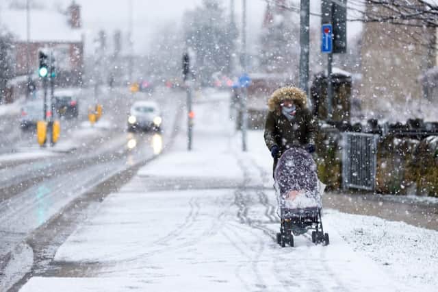 Snow warnings have been issued across much of Scotland and Northern England today (Photo: Shutterstock)
