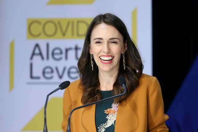 Prime Minister Jacinda Ardern delcared New Zealand Covid-19 free (Photo: Hagen Hopkins/Getty Images)