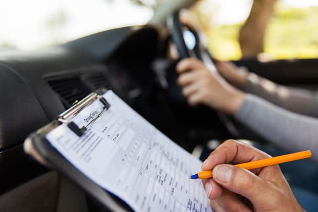 Driving tests were initially automatically rescheduled but candidates will now have to rebook themselves (Photo: Shutterstock)