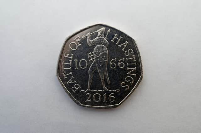 A 50p coin depicting the Battle of Hastings has sold on eBay for more than £63,000 - and there are reportedly over six million more of the coins in circulation (Photo: Shutterstock)