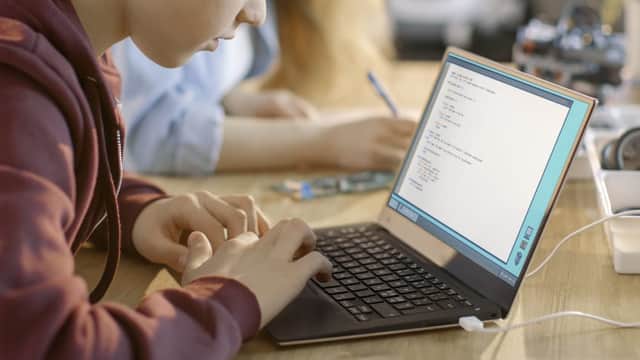 Children from disadvantaged families throughout England will be provided with six months free internet access, in order to help with online learning during the coronavirus pandemic (Photo: Shutterstock)