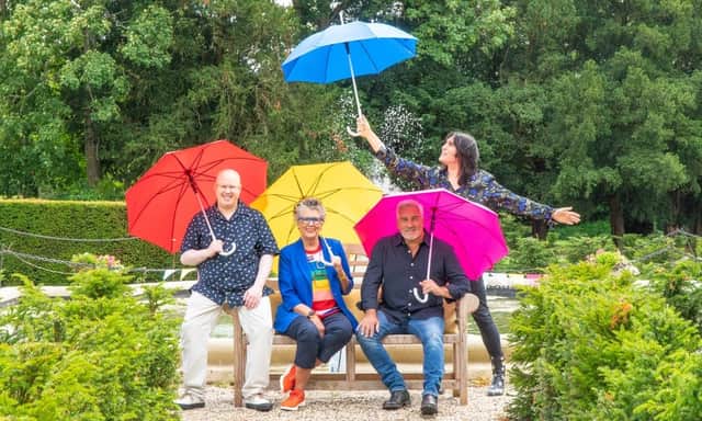 The bakers will be judged by Paul Hollywood and Prue Leith, with returning host Noel Fielding, and newbie Matt Lucas replacing Sandi Toksvig (Mark Bourdillon/Love Productions)