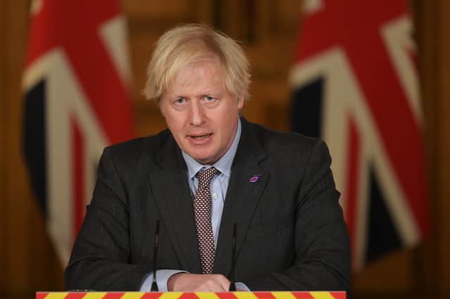 Boris Johnson announces key dates for easing of lockdown restrictions - list in full (Photo by Geoff Pugh - WPA Pool/Getty Images)