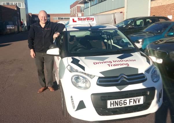 Neil Ridding of Nearway Driving Instruction welcomes the driving test changes NNL-171127-094206001