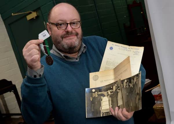 Holloway's of Banbury are selling a Dickin Medal and associated paperwork with photos, won by carrier pigeon, Princess, in WWII. Auctioneer, James Lees. NNL-171128-161942009