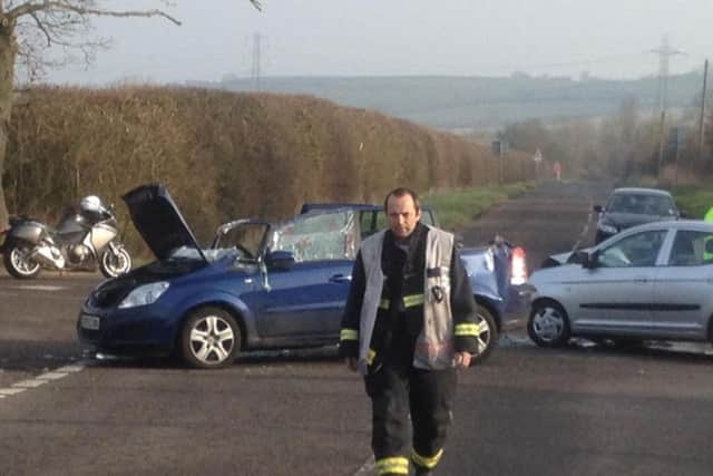 Mark Richards had to give up his career as a firefighter. Photo: Thames Valley Police