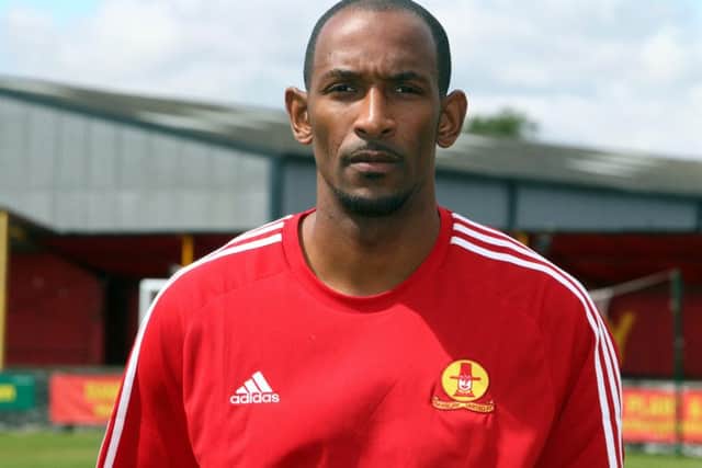 Banbury United top scorer Jefferson Louis has left the club