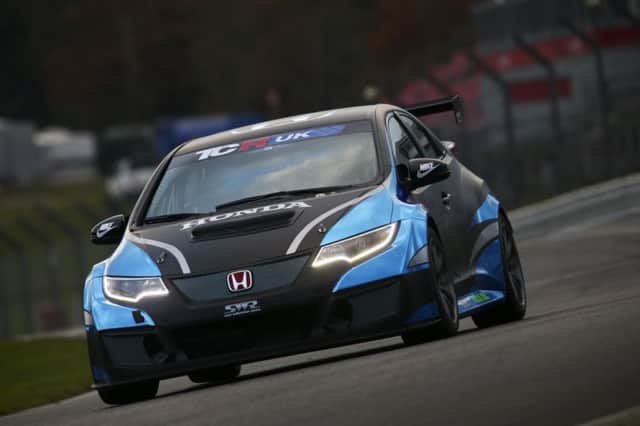 The SWR Honda Civic was put through its pcaes at Brands Hatch