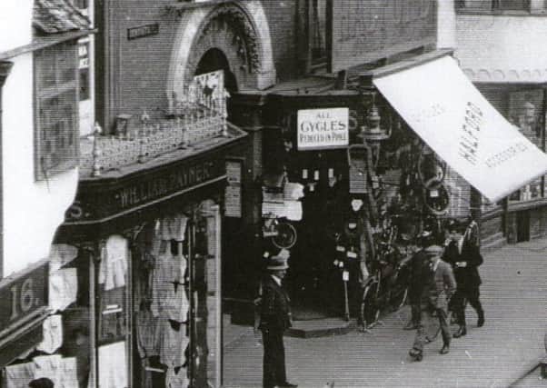 Blinkhorns  Picture House in the Market Place run by the family from 1907-1923