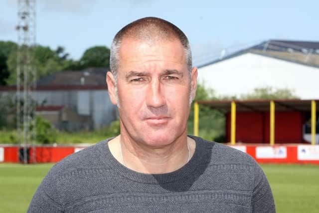 Banbury United manager Mike Ford
