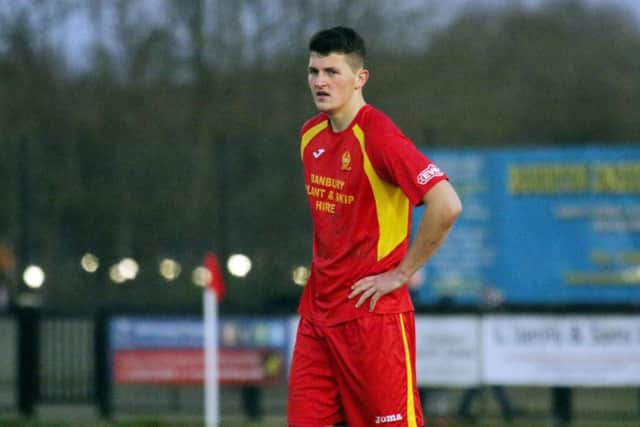 Tom Bradbury could be back for Monday's trip to Stratford Town