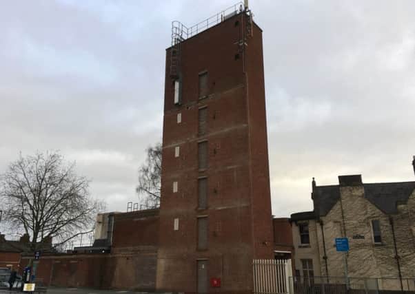 The old stairwell tower by Bolton Road car park NNL-180301-104920001