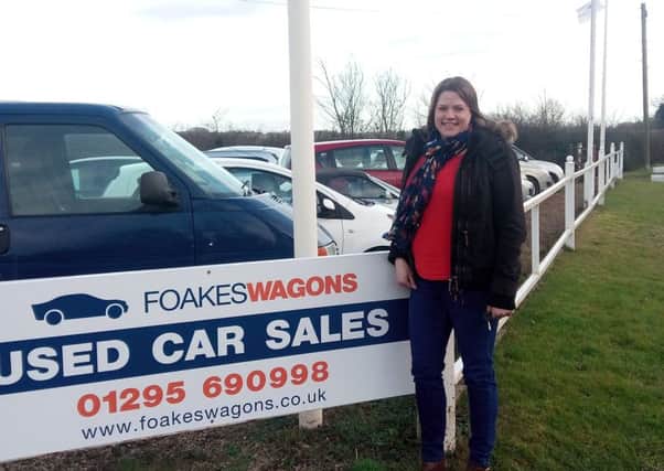 Rachel Foakes has realised her childhood dream of opening her own garage NNL-180116-155240001