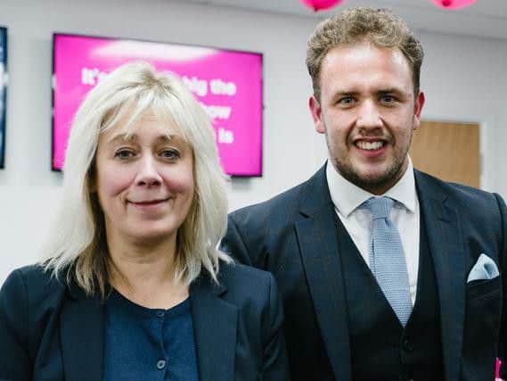 Magenta Banbury branch manager Helen Tooby and deputy manager Charles Stevens. Photo: Magenta