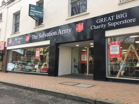 The Salvation Army Great Big Charity Superstore on Bridge Street, Banbury