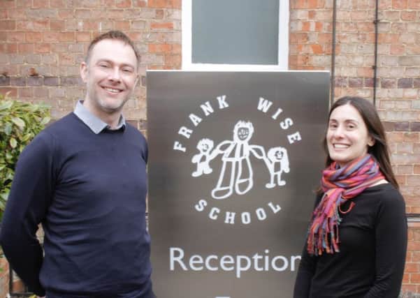 Simon Knight and Heidi Dennison will take over as joint head teachers at Banbury's Frank Wise School in the summer NNL-180220-135229001