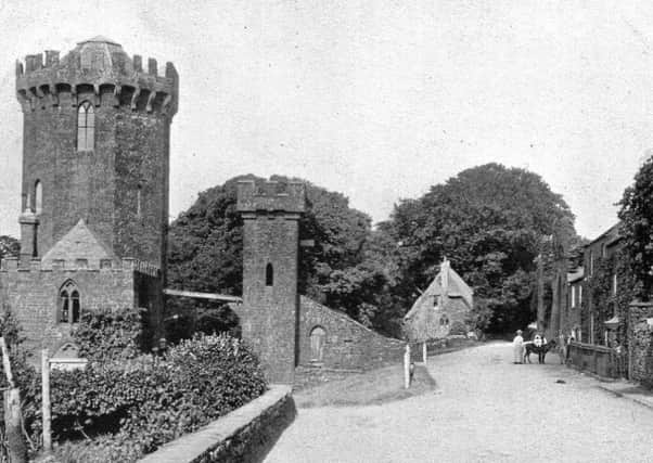 The Round Tower built c1750 marks the spot where Charles I raised his standard at Edgehill