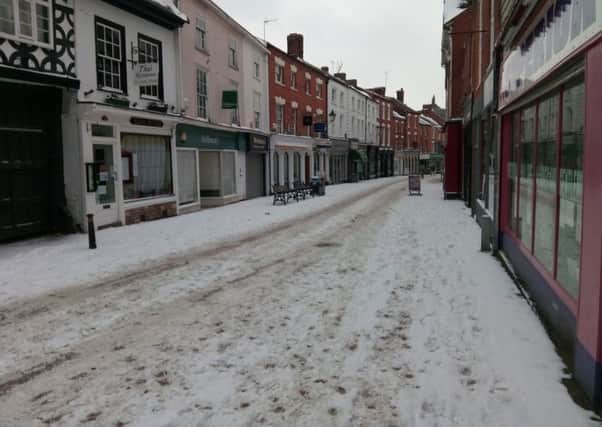 Parson's Street during the Beast from the East