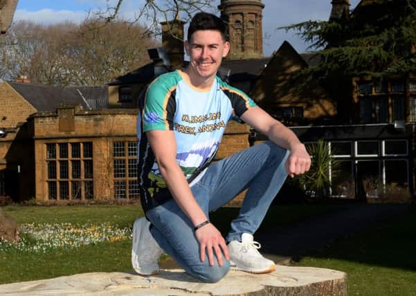 Jordan Blencowe, chef at Whately Hall Hotel, Banbury, is going up Kilimanjaro for charity. NNL-180227-152542009