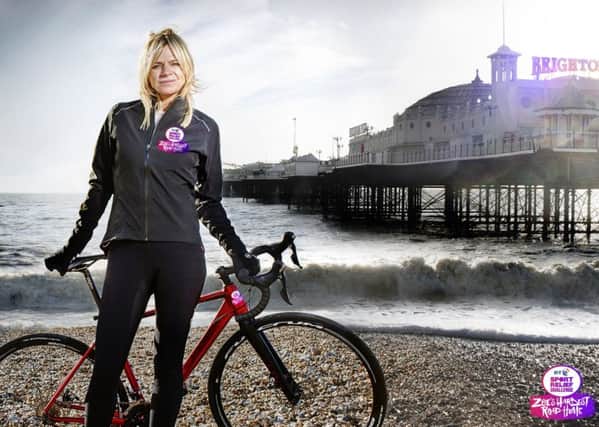 Zoe Ball will be so pleased to be back in Brighton