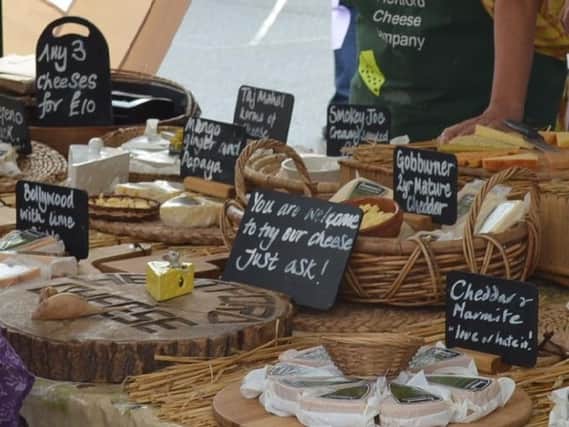 What food would you like to see at A Taste of Spring? Photo from previous Banbury food fairs, courtesy of Banbury Town Council