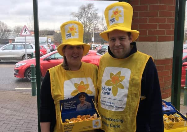 Banbury Lions Club members dressed up to raise money for the Marie Curie Daffodil Appeal. NNL-180313-112758001