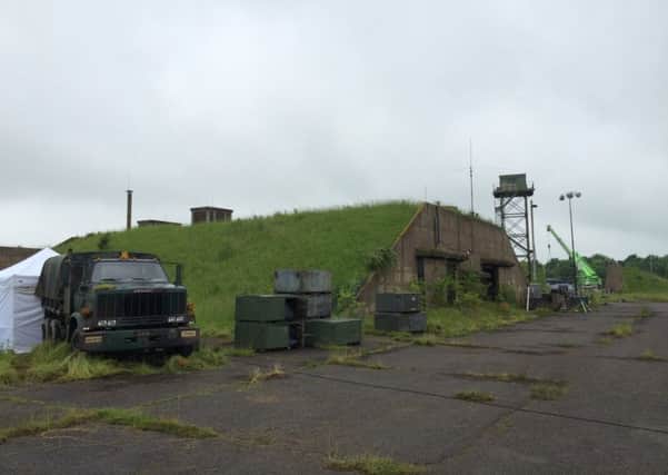 The former air base in Upper Heyford was taken over by Hollywood film crews for sci-fi thriller Annihilation in 2016. Photo: Pegasus NNL-181203-170904001