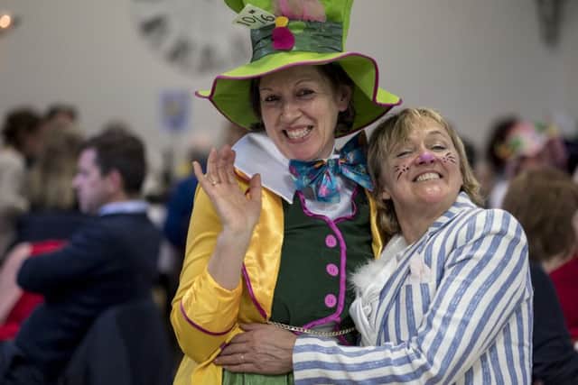 A Mad Hatter's Tea Party was held in Oxhill to raise money for the African Oyster Trust. The event raised more than ?1,400. NNL-180320-102935001