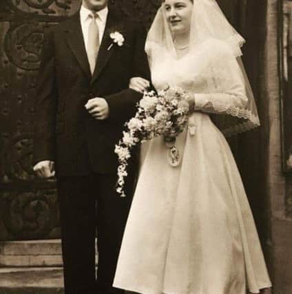 Angela and Michael Kennard on their wedding day on March 8, 1958 NNL-180323-114933001