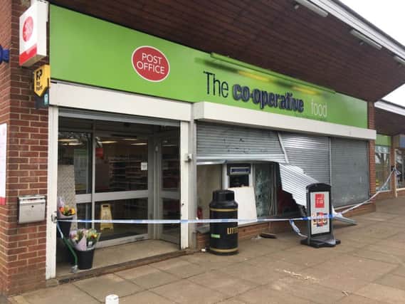 The ATM at Cherwell Heights Co-op was targeted by thieves