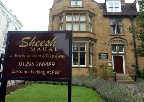 Sheesh Mahal restaurant on South Bar in Banbury
