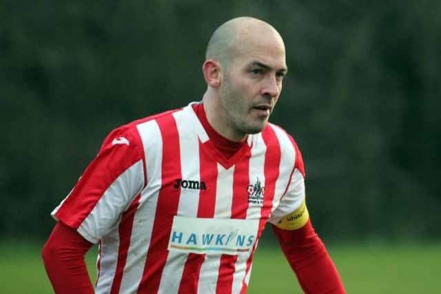 Player-manager Ben Milner gave Easington Sports the lead against Letcombe