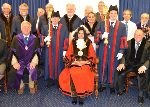 Banbury Town Council's members for 2018/19. Photo: Banbury Town Council NNL-180905-095106001