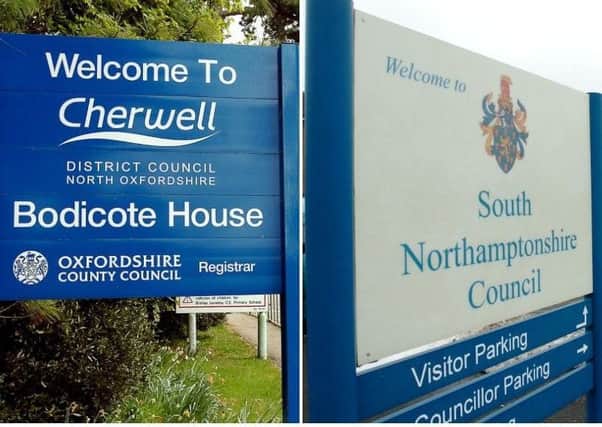 Cherwell District Council and South Northamptonshire Council's partnership is ending