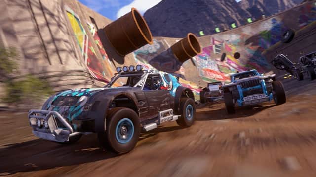 Onrush is a racing game in the loosest sense of the word.. and thats no bad thing