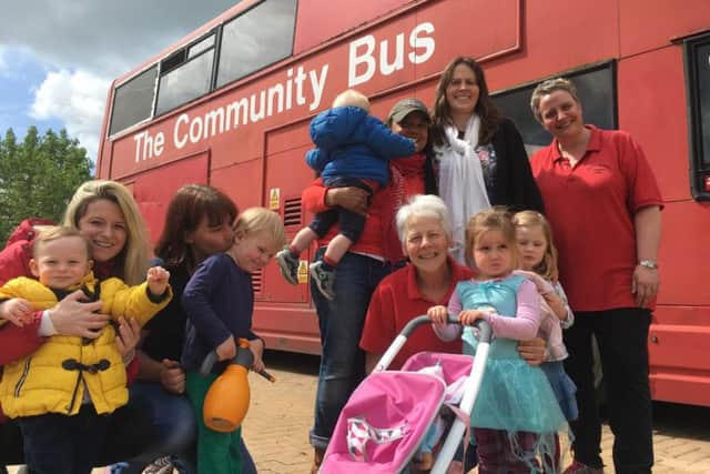 Banbury Play Bus organisers and parents